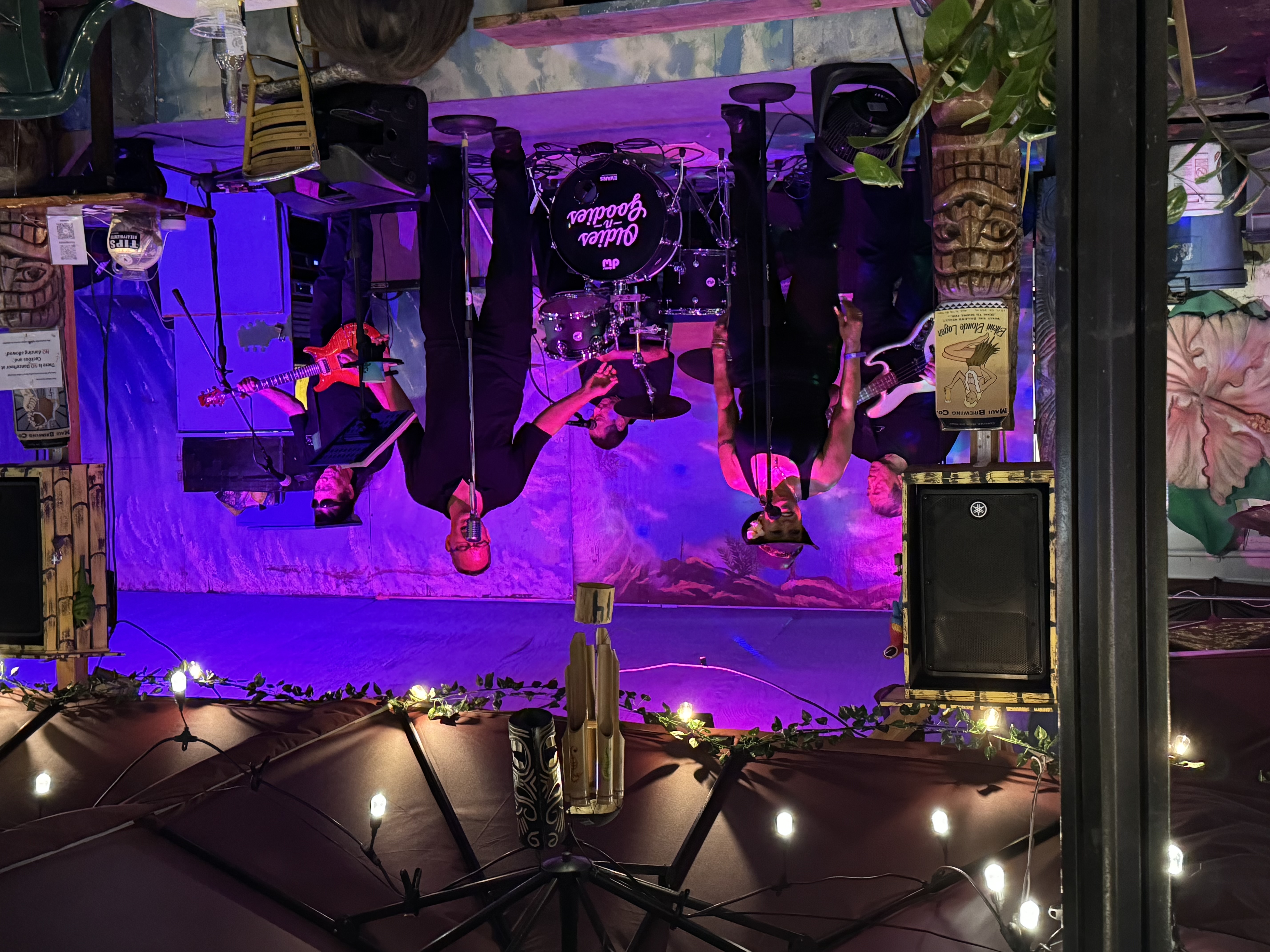 Live band at Cuckoo Coconuts